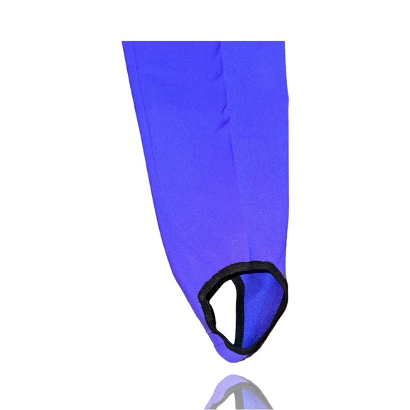 Obermeyer Vintage Bib Ski-Snow Overalls with Stir-ups: PURPLE: Ladies 10R - Picture 3 of 6